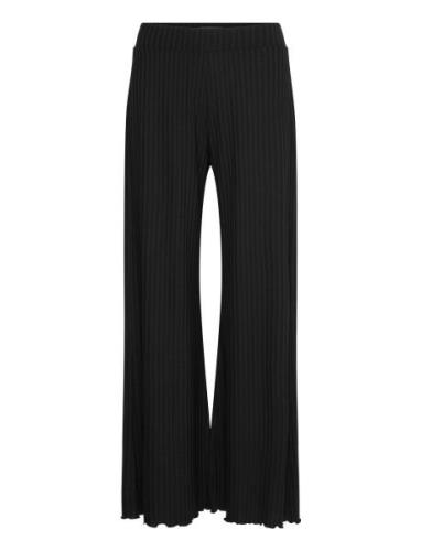 Ouette Pants Bottoms Trousers Wide Leg Black Residus