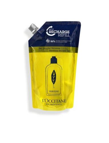 Verbena Shower Gel Eco Refill 500Ml Shower Gel Badesæbe Nude L'Occitan...