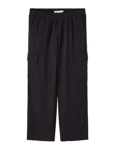 Nkfbella St Twi Cargo 8262-Bu Noos Bottoms Trousers Black Name It