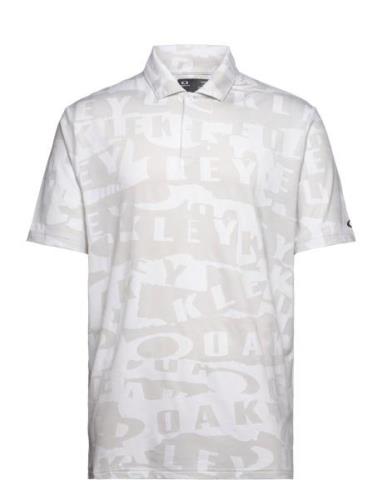 Oakley Ransom Jacquard Tops T-Kortærmet Skjorte White Oakley Sports