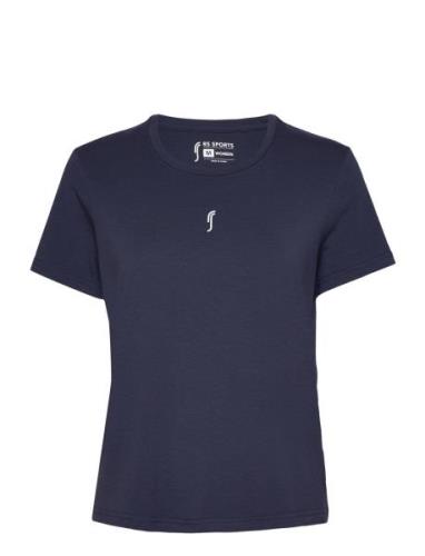 Women’s Relaxed T-Shirt Tops T-shirts & Tops Short-sleeved Navy RS Spo...