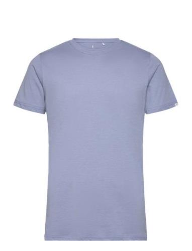 Niklas Basic Tee Tops T-Kortærmet Skjorte Blue Urban Pi Ers