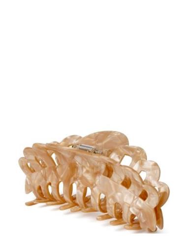 Emma Space Giga Accessories Hair Accessories Hair Claws Beige SUI AVA