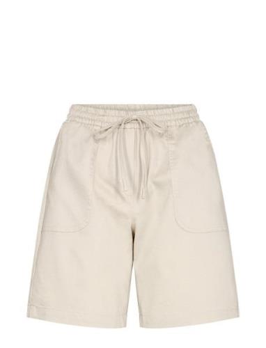 Sc-Akila Bottoms Shorts Casual Shorts Beige Soyaconcept