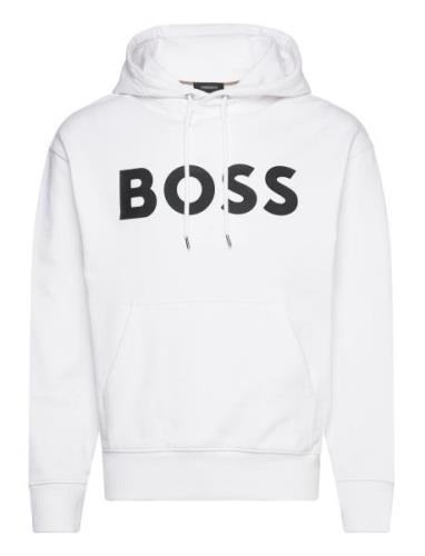 Sullivan 16 Tops Sweatshirts & Hoodies Hoodies White BOSS