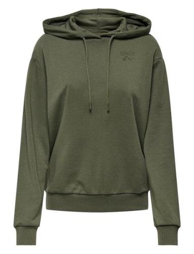 Onpjimba Life Ls Hood Swt Tops Sweatshirts & Hoodies Hoodies Khaki Gre...