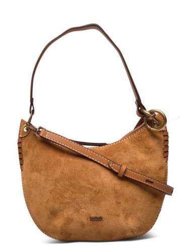 Sac Swing T Suede Bags Small Shoulder Bags-crossbody Bags Brown Ba&sh