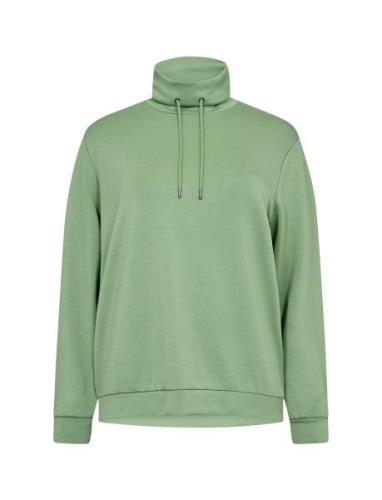 Wa-Sabina 1 Tops Sweatshirts & Hoodies Sweatshirts Green Wasabiconcept