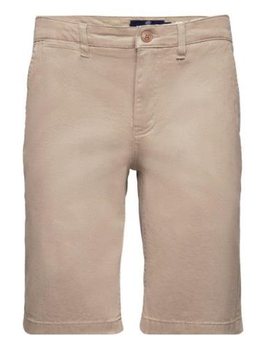 Jonas Twill Shorts Bottoms Shorts Chinos Shorts Beige Kronstadt