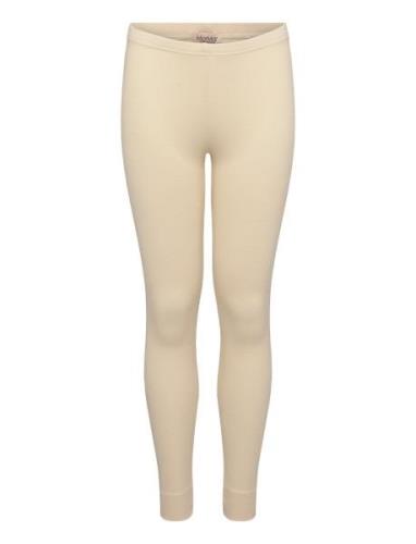 Leg Bottoms Leggings Beige MarMar Copenhagen