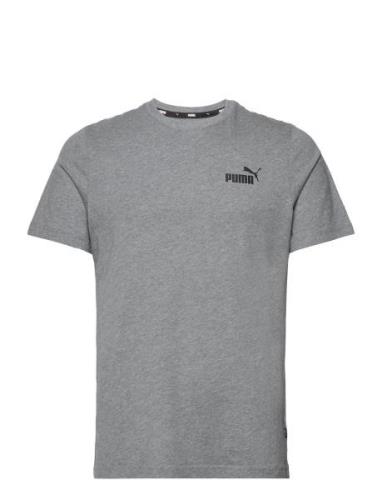 Ess Small Logo Tee Sport T-Kortærmet Skjorte Grey PUMA