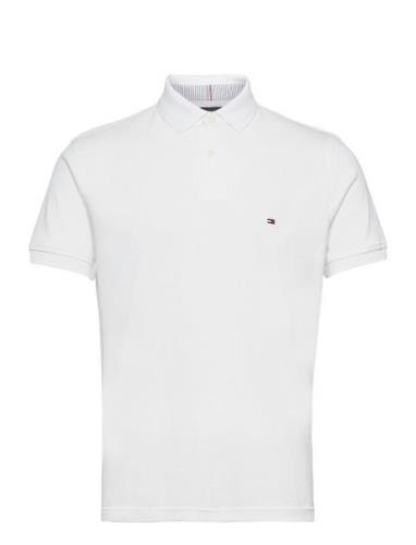 1985 Regular Polo Tops Polos Short-sleeved White Tommy Hilfiger