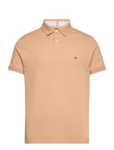 1985 Regular Polo Tops Polos Short-sleeved Beige Tommy Hilfiger