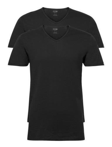 Puma Basic 2P V-Neck Sport T-Kortærmet Skjorte Black PUMA