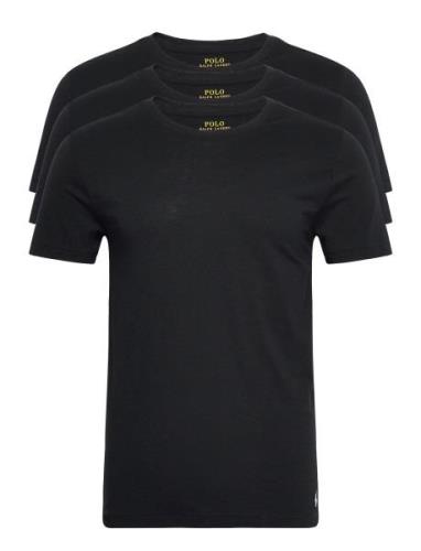 Bci Cotton-3Pk-Ucr Tops T-Kortærmet Skjorte Black Polo Ralph Lauren Un...