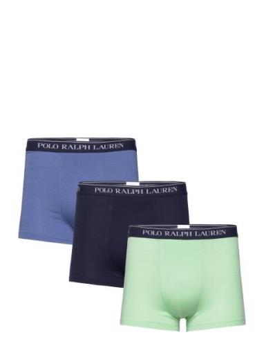 Bci Cotton/Elastane-3Pk-Trn Boxershorts Navy Polo Ralph Lauren Underwe...