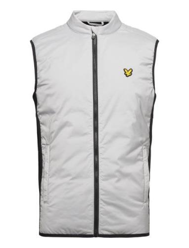 Golf Gilet Sport Vests Grey Lyle & Scott Sport