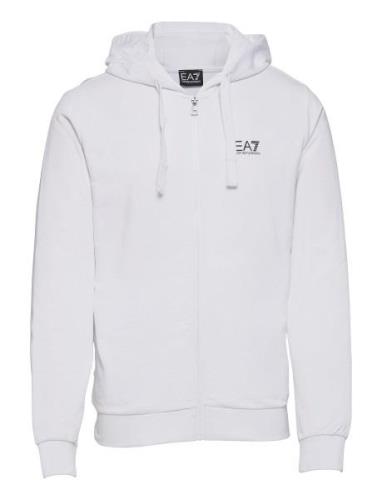 Jerseywear Tops Sweatshirts & Hoodies Hoodies White EA7