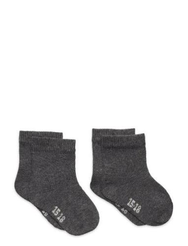 Ankle Sock  Sokker Strømper Grey Minymo