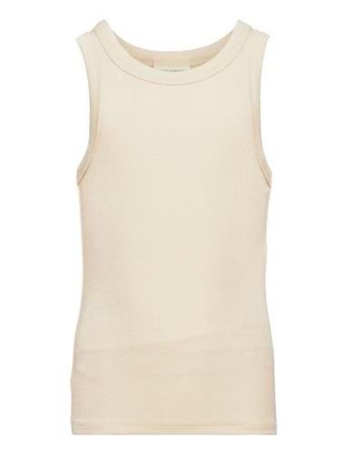 Top Tops T-shirts Sleeveless Beige Sofie Schnoor Baby And Kids