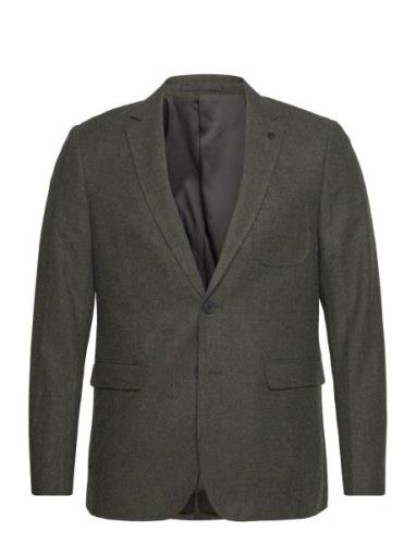 Santos Wool Blazer Suits & Blazers Blazers Single Breasted Blazers Kha...