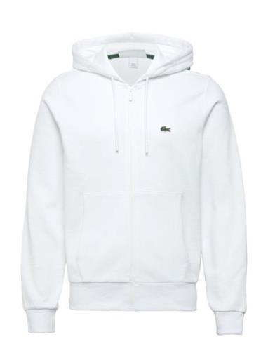 Sweatshirts Tops Sweatshirts & Hoodies Hoodies White Lacoste