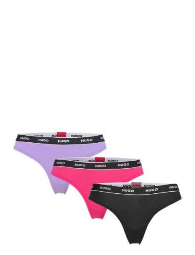 Triplet Thong Stripe G-streng Undertøj Multi/patterned HUGO