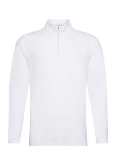 Youv 1/4 Zip Sport Sweatshirts & Hoodies Fleeces & Midlayers White PUM...