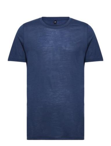 Jbs Of Dk T-Shirt Wool Gots Tops T-Kortærmet Skjorte Navy JBS Of Denma...