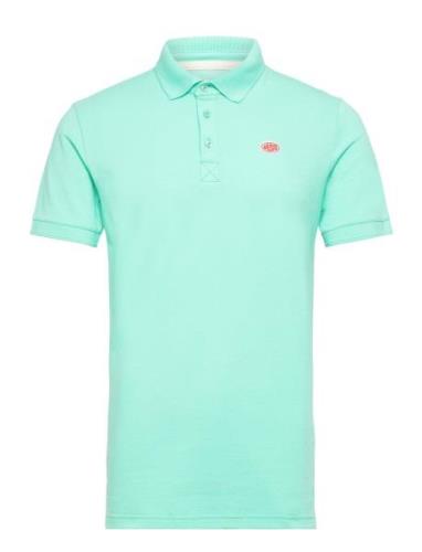 Polo-Shirt Tops Polos Short-sleeved Green Armor Lux