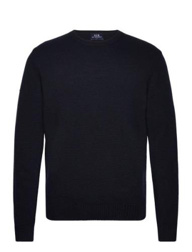 Harald Tops Knitwear Round Necks Navy SIR Of Sweden