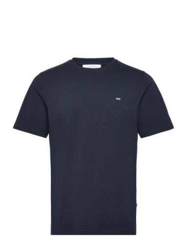 Wwessential Sami Classic Tshirt Designers T-Kortærmet Skjorte Navy Woo...