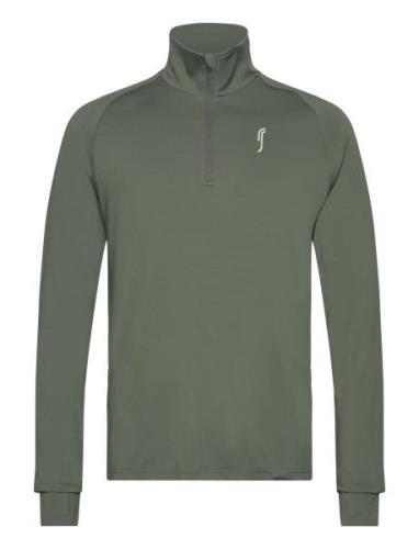 Men’s Half Zip Sweater Sport Sweatshirts & Hoodies Sweatshirts Green R...