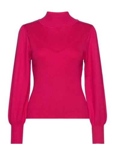 Fqtorfi-Pullover Tops Knitwear Jumpers Pink FREE/QUENT