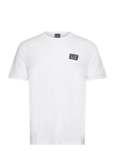 T-Shirts Tops T-Kortærmet Skjorte White EA7