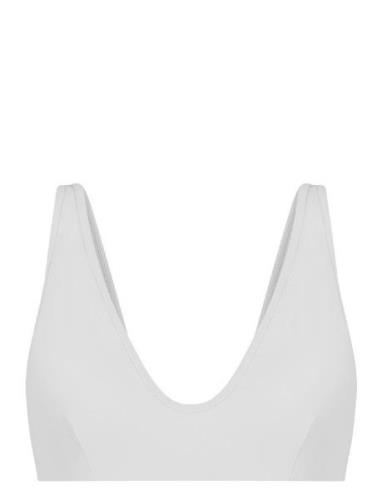 Ayan Bikini Top Swimwear Bikinis Bikini Tops Bandeau Bikinitops White ...