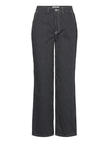 Onlmerle Hw Straight Stripe Pant Cc Pnt Bottoms Jeans Straight-regular...