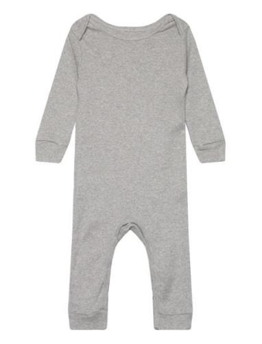 Melange Full Body Romper Langærmet Body Grey Copenhagen Colors