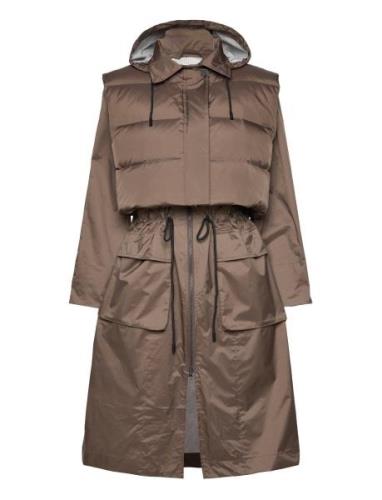 Rain Coat Outerwear Rainwear Rain Coats Brown H2O Fagerholt