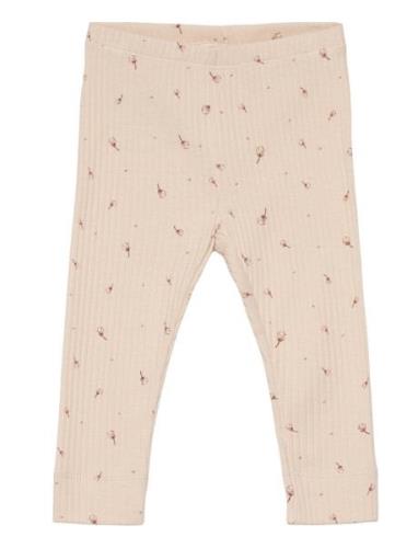 Leggings Rib Bottoms Leggings Pink Fixoni