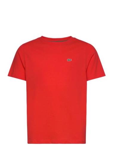 Tee-Shirt&Turtle Sport T-Kortærmet Skjorte Red Lacoste