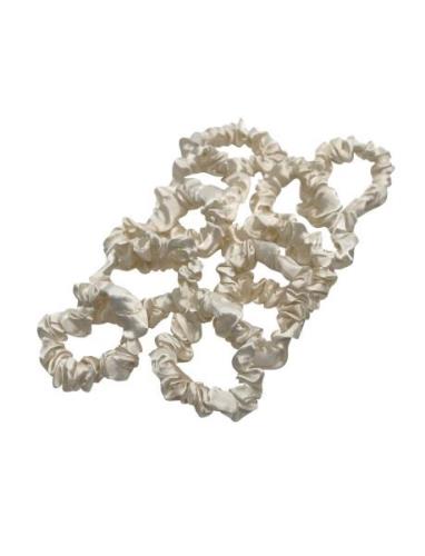 Skinny Scrunchie 10 Pcs Accessories Hair Accessories Scrunchies Cream ...