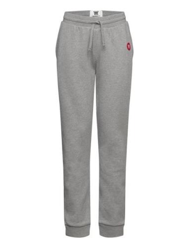 Ran Kids Joggers Gots Bottoms Sweatpants Grey Double A By Wood Wood