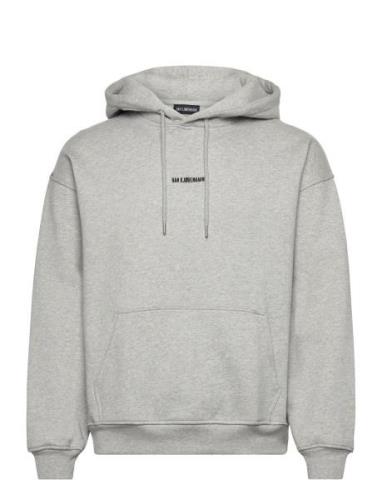 Daily Over D Hoodie Designers Sweatshirts & Hoodies Hoodies Grey HAN K...