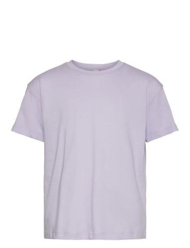 Vmsparky Harper Ss Top Jrs Girl Tops T-Kortærmet Skjorte Purple Vero M...