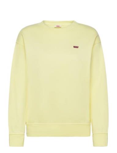 Standard Crew Powdered Yellow Tops Sweatshirts & Hoodies Sweatshirts Y...