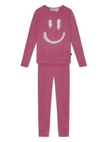 Lue Pyjamassæt Pink Molo