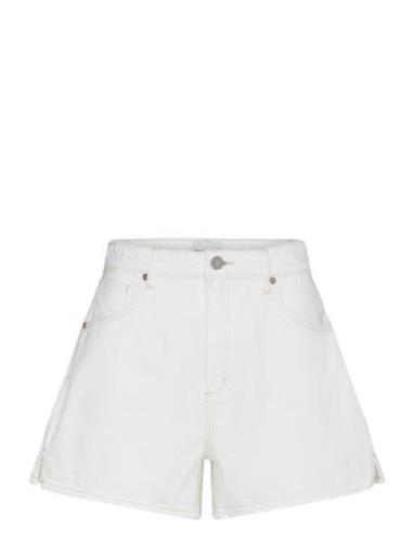 Venice Short Bianco Bottoms Shorts Denim Shorts White ABRAND