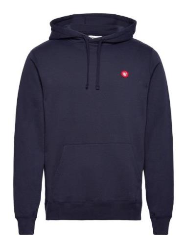 Wwash Hoodie Tops Sweatshirts & Hoodies Hoodies Navy Double A By Wood ...