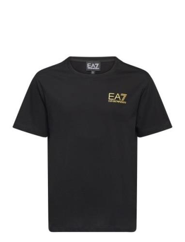 T-Shirt Tops T-Kortærmet Skjorte Black EA7